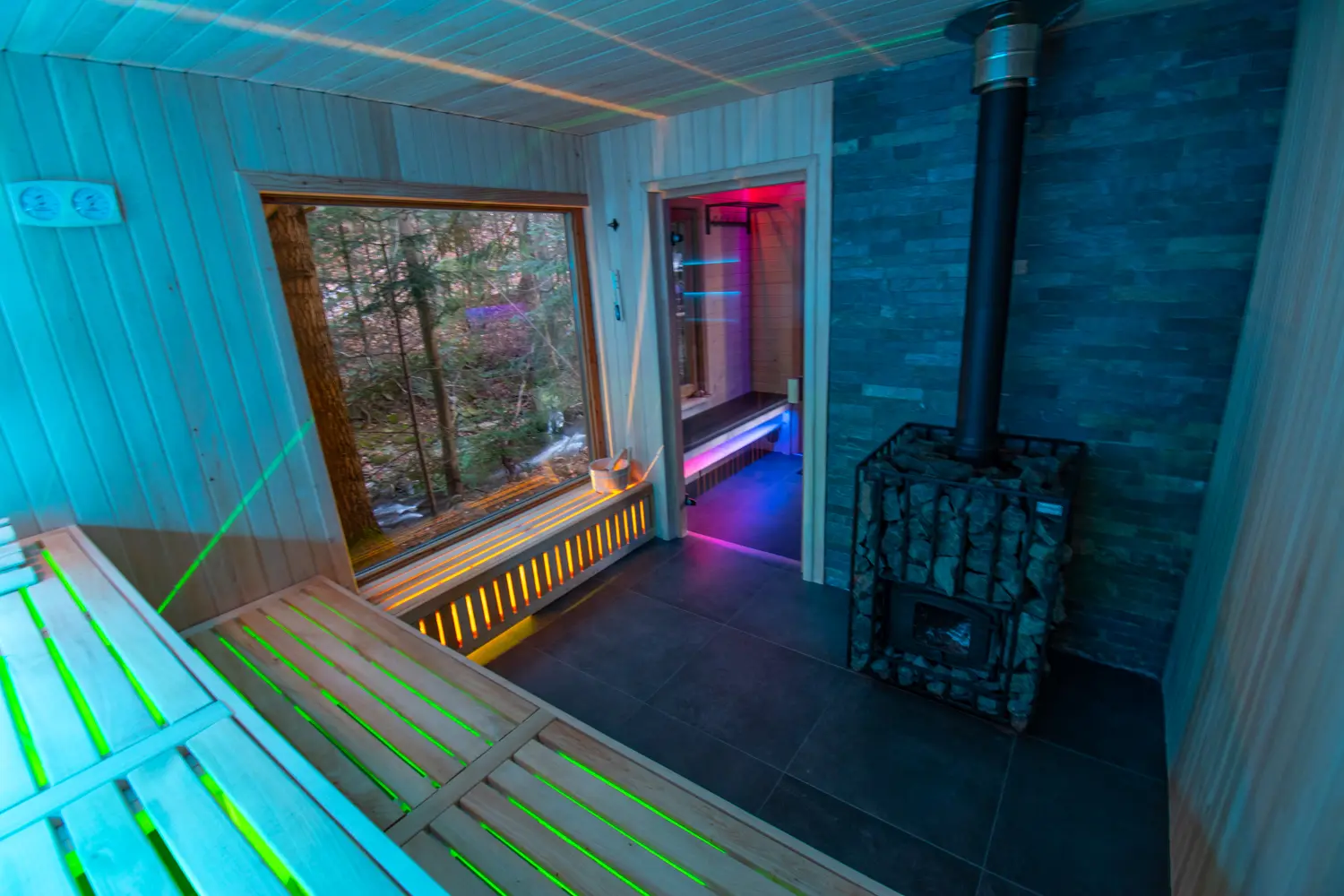 Sauna w Cyrhel Apartments