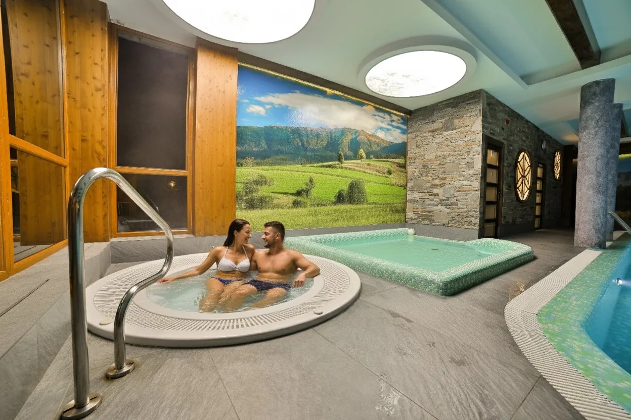 Jacuzzi w strefie SPA