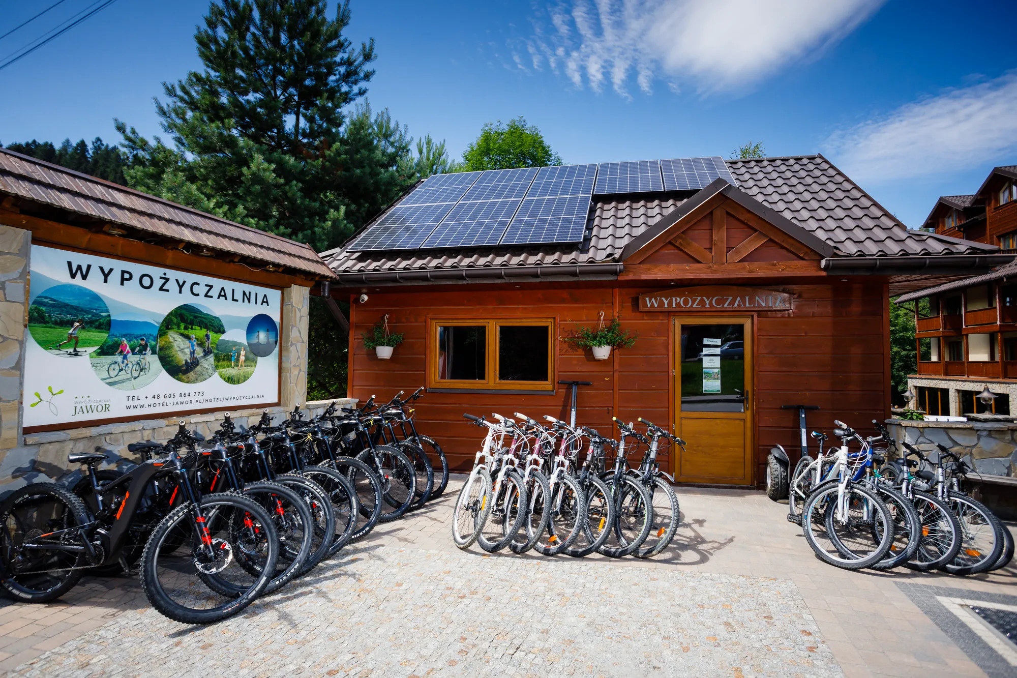 Wypożyczalnia rowerów elektrycznych